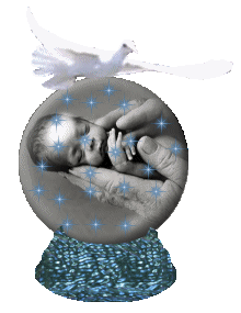 L'enfant dans les mains de l'homme